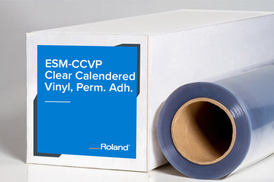 Clear Cal Printable Vinyl, Permanent - RolandDGA